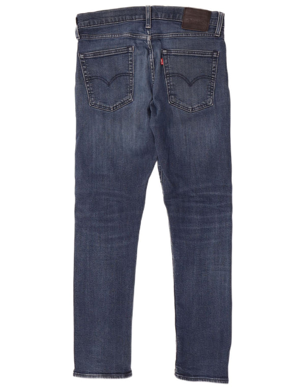 Levi's Mens 510 Skinny Jeans W33 L32 Navy Blue Cotton
