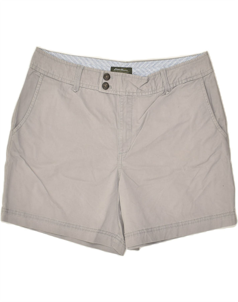 EDDIE BAUER Womens Chino Shorts US 16 XL W36 Grey Cotton Vintage Eddie Bauer and Second-Hand Eddie Bauer from Messina Hembry 