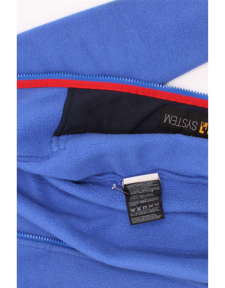 Jack Wolfskin Boys Liner Fleece Jacket 5-6 Years Blue Polyester