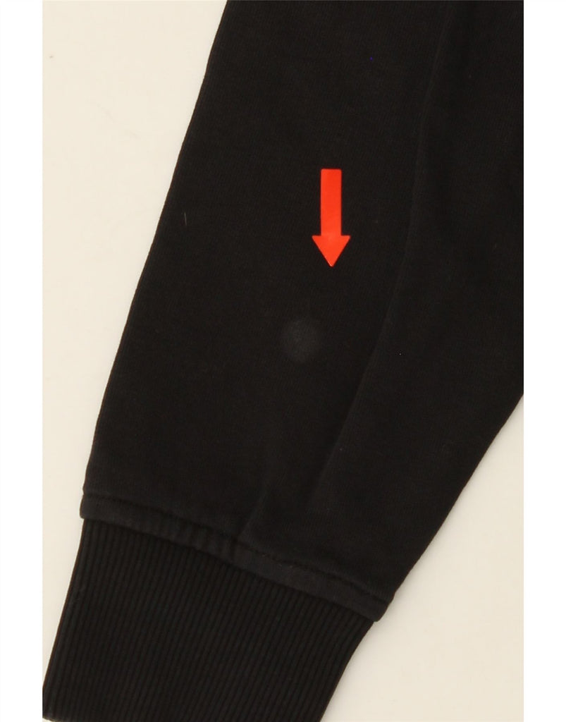 THE NORTH FACE Mens Graphic Hoodie Jumper Small Black Vintage The North Face and Second-Hand The North Face from Messina Hembry 