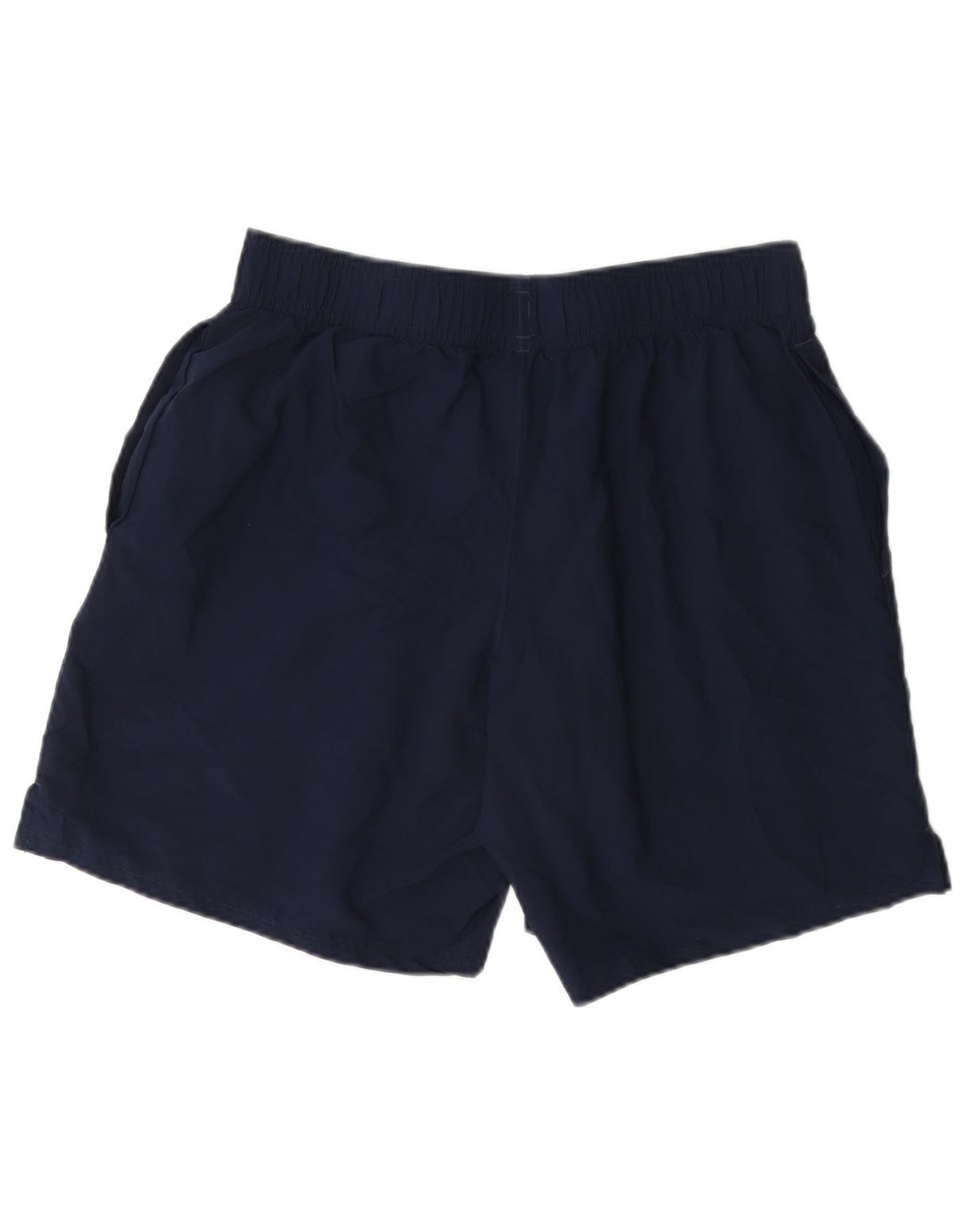 Under Armour Mens Graphic Sport Shorts Large Navy Blue Polyester