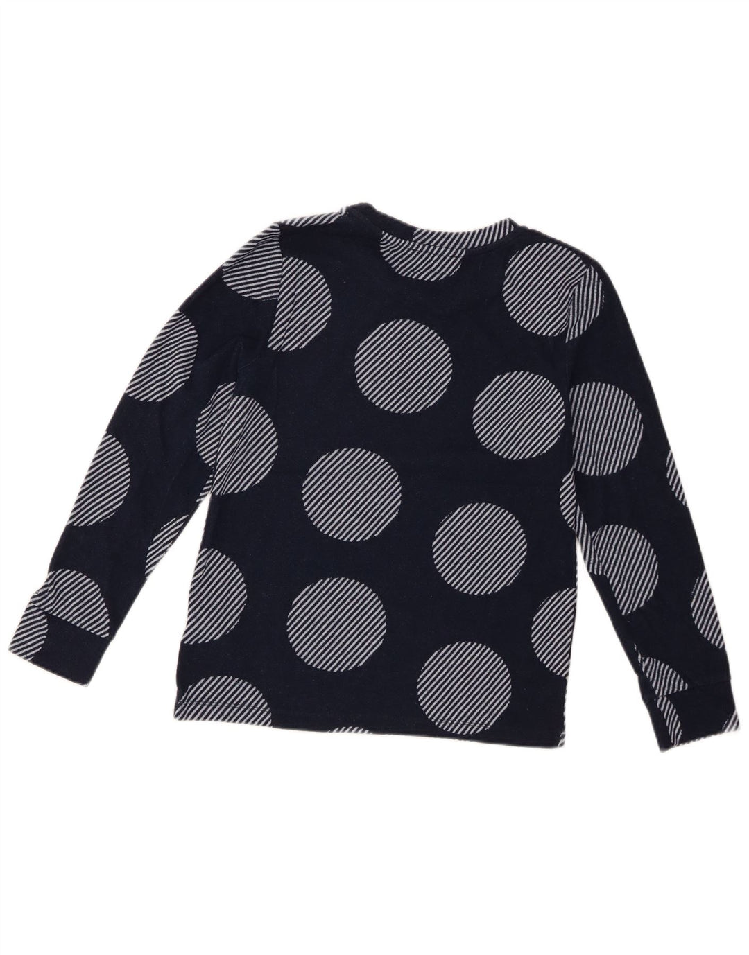 MARKS & SPENCER Womens Crew Neck Jumper Sweater UK 6 Small Navy Blue