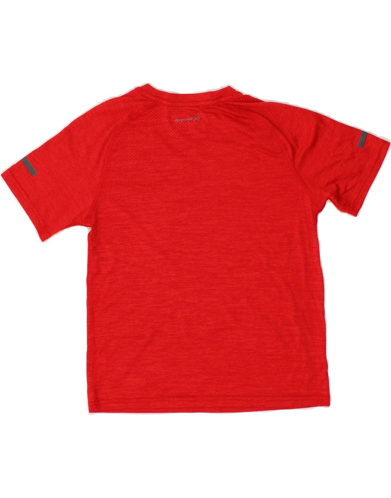RUSSELL ATHLETIC Boys T-Shirt Top 10-11 Years Large  Red Nylon Vintage Russell Athletic and Second-Hand Russell Athletic from Messina Hembry 