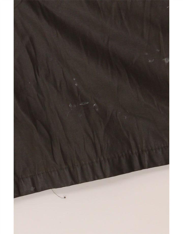 Vintage Mens Waxed Cotton Jacket UK 40 Large Green