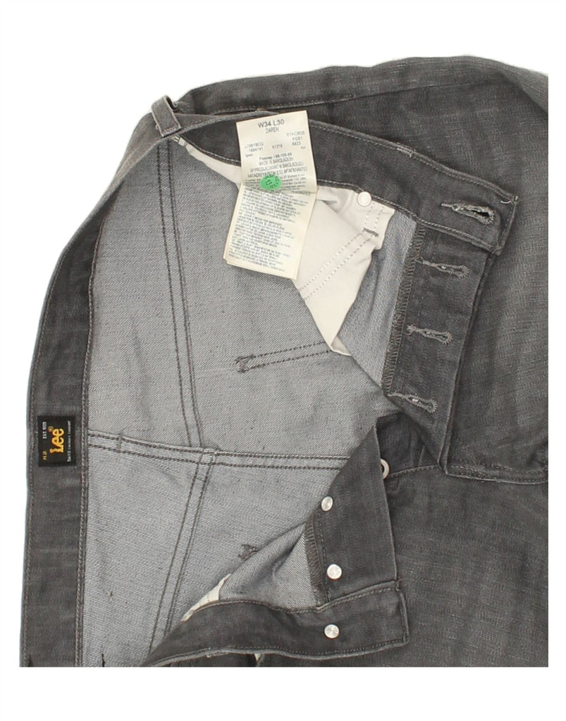 LEE Mens Daren Slim Jeans W34 L30 Grey Cotton Vintage Lee and Second-Hand Lee from Messina Hembry 