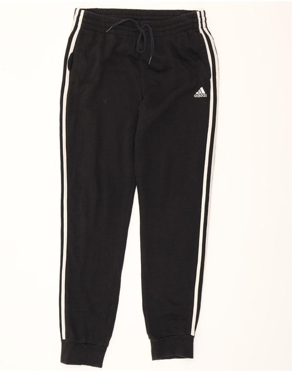 Adidas Mens Tracksuit Trousers Joggers Large Black Cotton