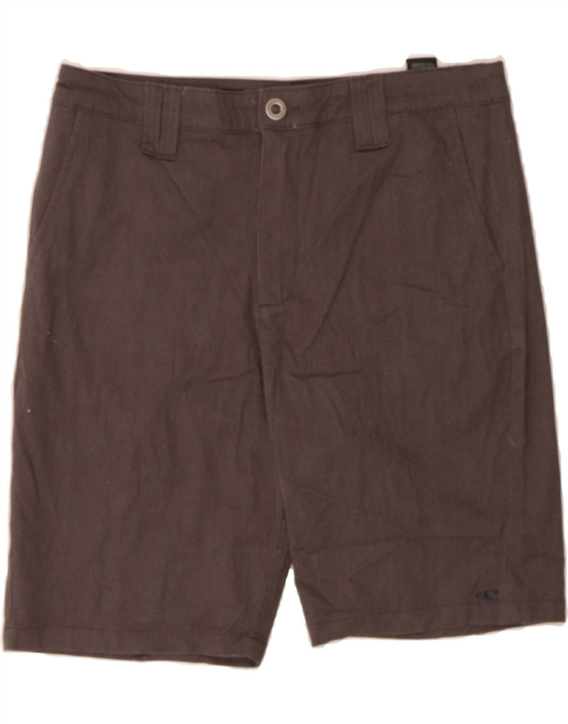 O'NEILL Mens Standard Fit Chino Shorts W34 Large Grey Cotton Vintage O'Neill and Second-Hand O'Neill from Messina Hembry 