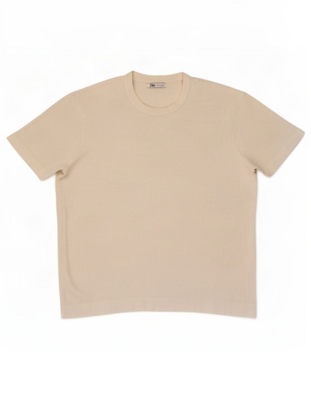 Zara Mens T-Shirt Top Large White