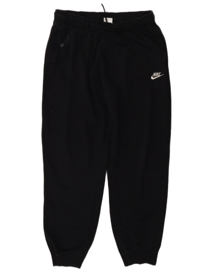 Nike Mens Tracksuit Trousers Joggers Large  Black Cotton