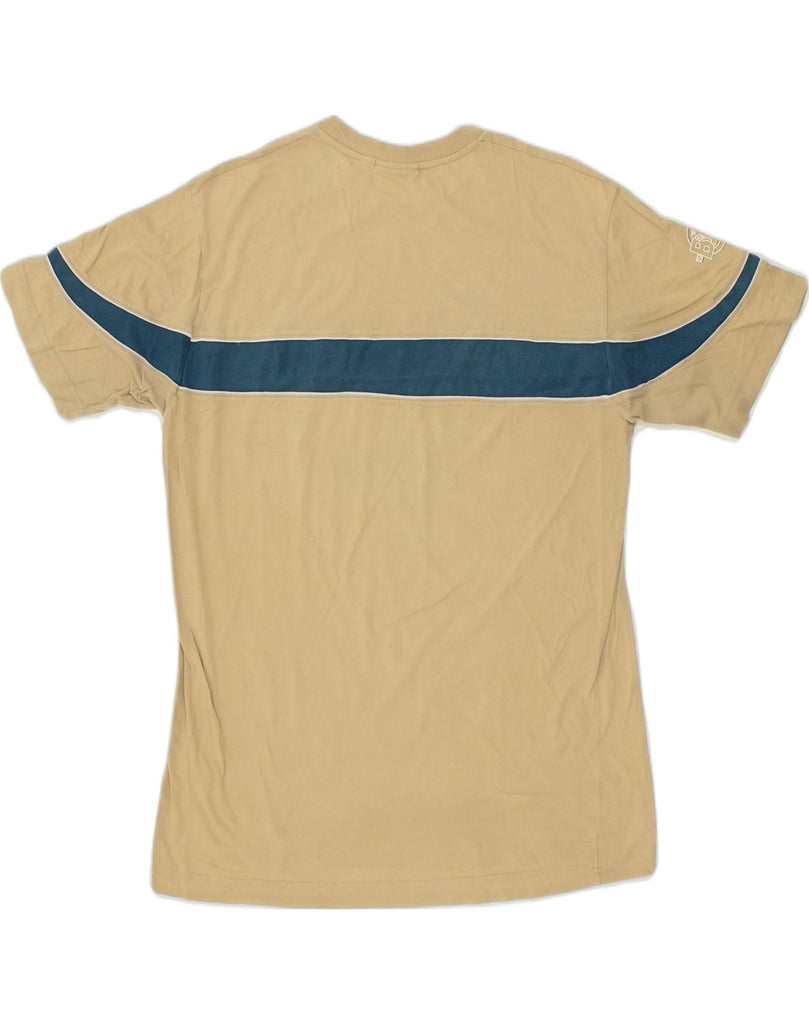 LOTTO Mens T-Shirt Top XL Beige Cotton | Vintage Lotto | Thrift | Second-Hand Lotto | Used Clothing | Messina Hembry 