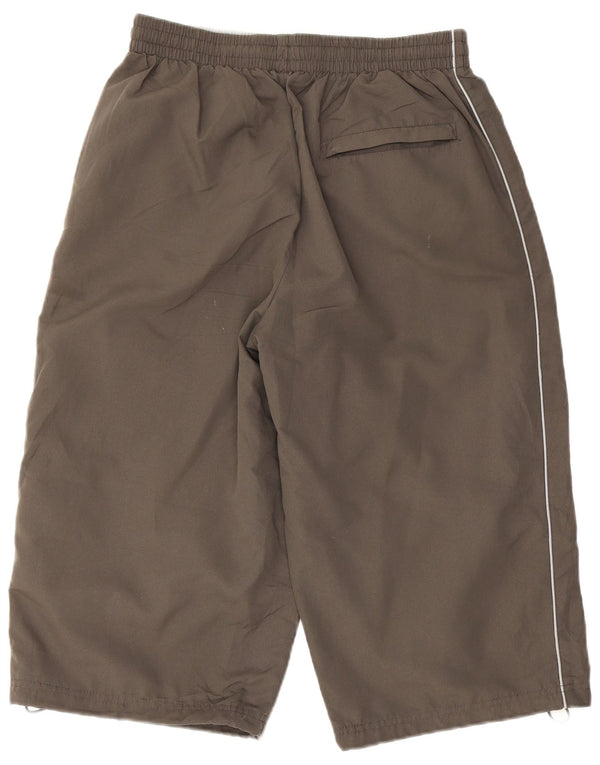 Umbro Mens Graphic Bermuda Sport Shorts Large  Grey Polyester
