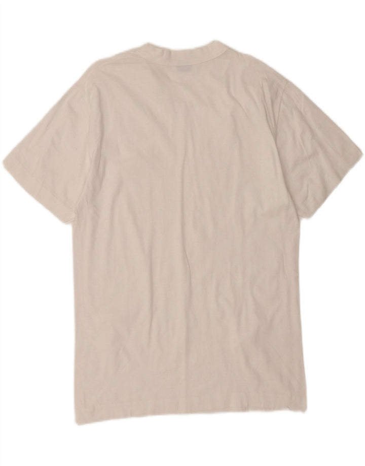 FILA Mens T-Shirt Top Medium White Cotton Vintage Fila and Second-Hand Fila from Messina Hembry 