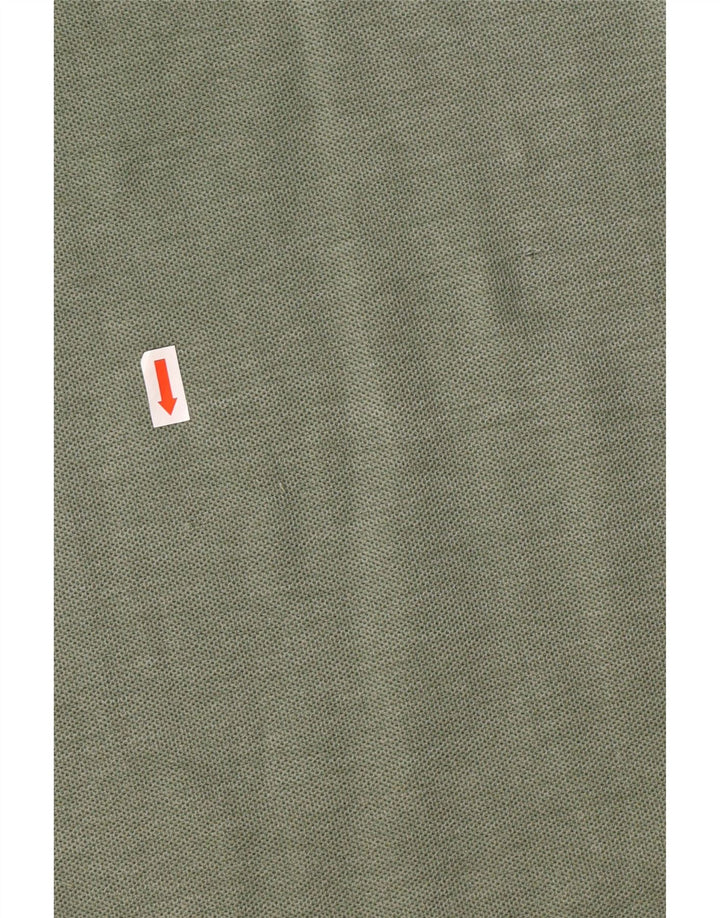 Fila Mens Polo Shirt IT 56 XL Green Cotton