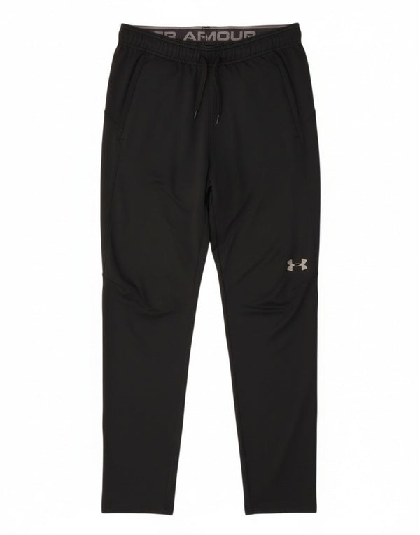 Under Armour Mens Tracksuit Trousers Medium Black Polyester