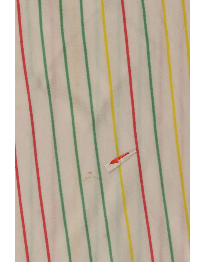 Lyle & Scott Mens T-Shirt Top XL Multicoloured Striped Cotton