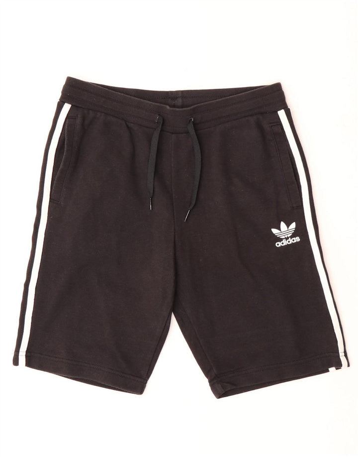 Adidas Boys Sport Shorts 12-13 Years  Black Cotton