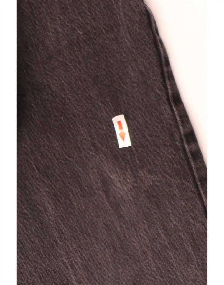 M&Co Mens Regular Straight Jeans W40 L29 Grey Cotton