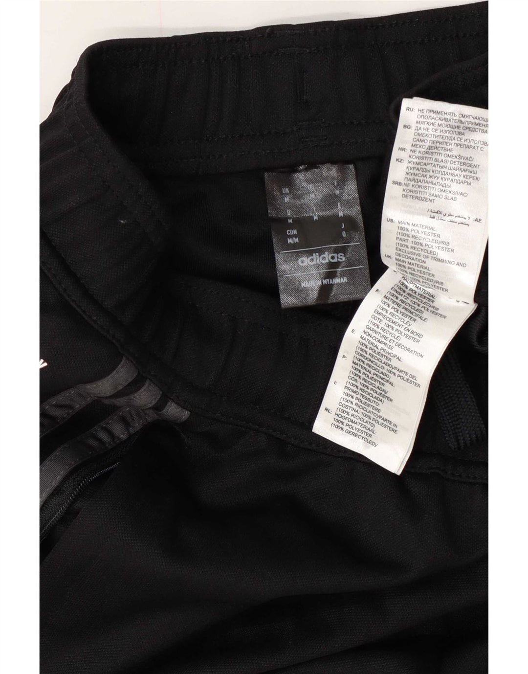 Adidas Mens Aeroready Tracksuit Trousers Medium Black Polyester