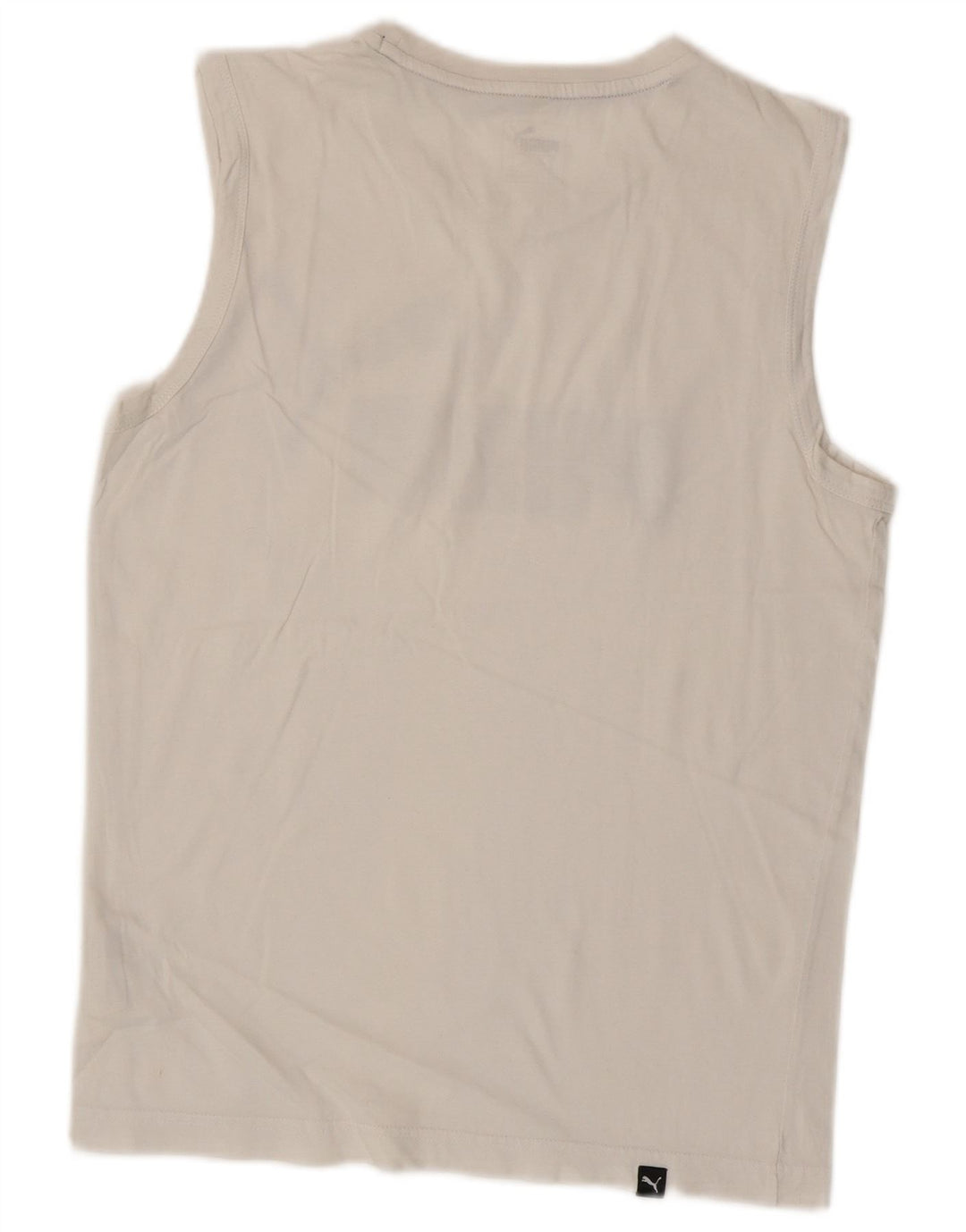 Puma Mens Graphic Vest Top Small White