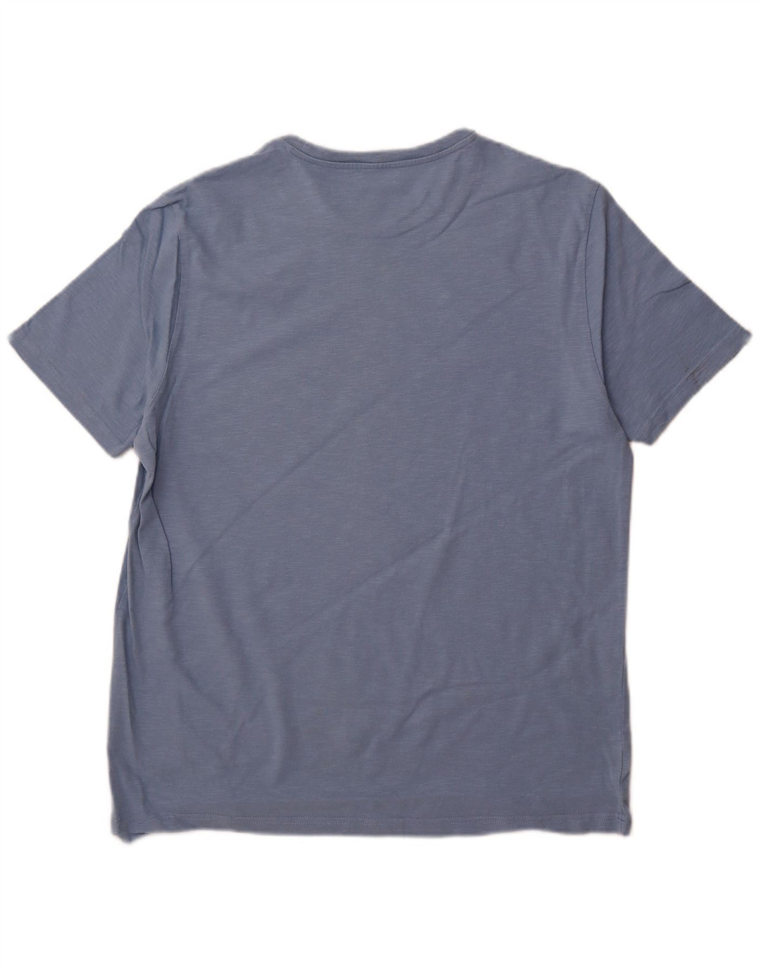 FAT FACE Mens Graphic T-Shirt Top XL Blue Flecked Cotton