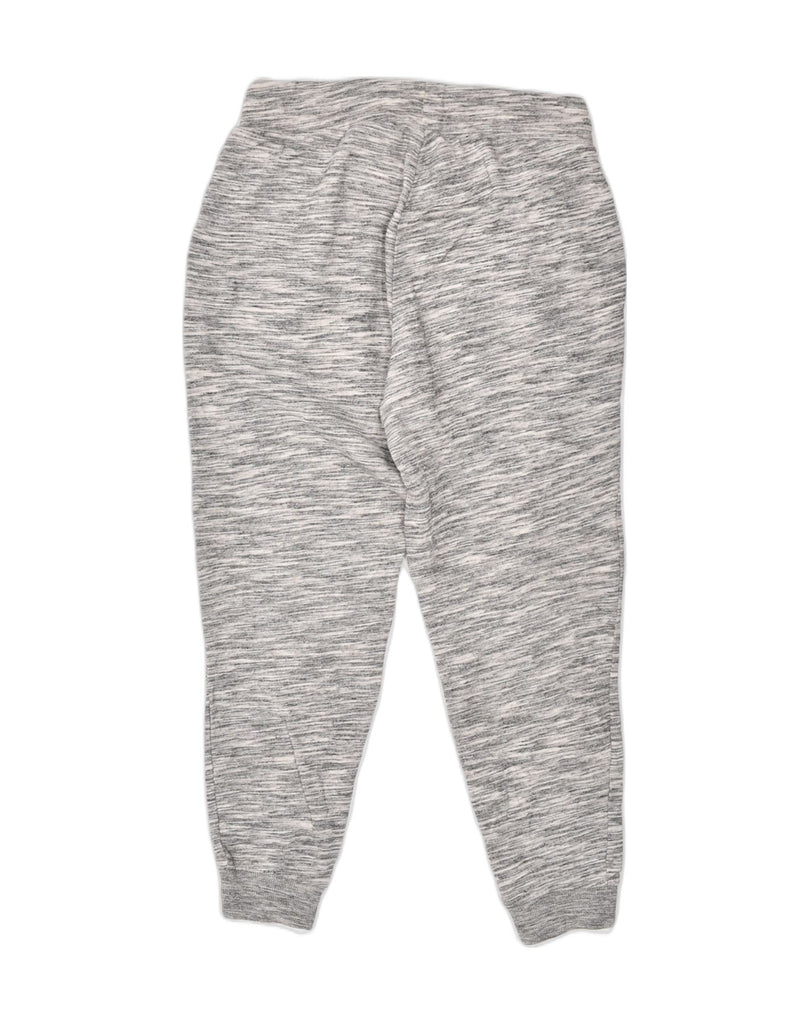 REEBOK Womens Tracksuit Trousers Joggers UK 10 Small Grey Polyester | Vintage | Thrift | Second-Hand | Used Clothing | Messina Hembry 