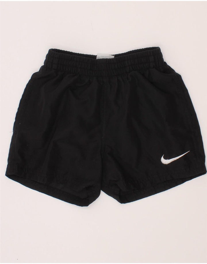 Nike Boys Sport Shorts 6-7 Years XS Black Polyester