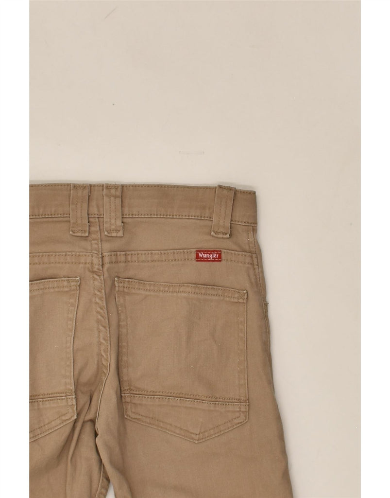 WRANGLER Boys Slim Jeans 9-10 Years W24 L24  Brown Cotton | Vintage Wrangler | Thrift | Second-Hand Wrangler | Used Clothing | Messina Hembry 