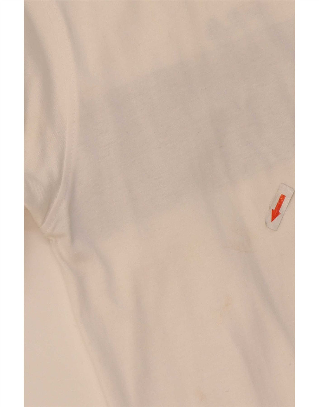 Fila Mens Tracksuit Top Jacket Small White Colourblock Cotton