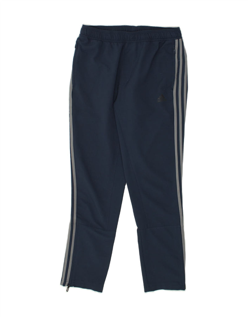 ADIDAS Mens Tracksuit Trousers Medium Navy Blue Polyester | Vintage Adidas | Thrift | Second-Hand Adidas | Used Clothing | Messina Hembry 
