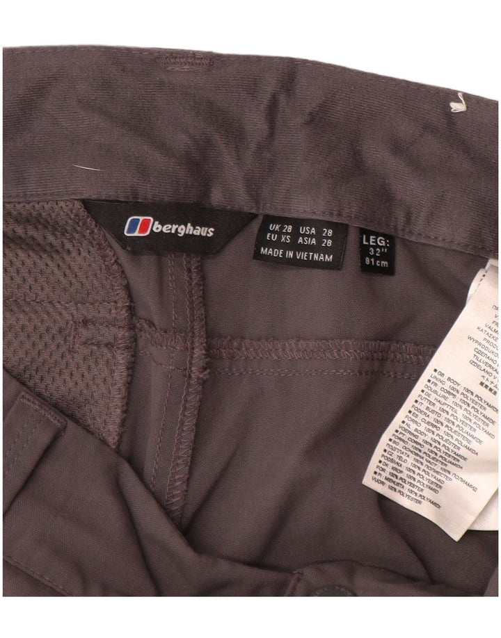 Berghaus Mens Slim Cargo Trousers W28 L32 Grey Polyamide
