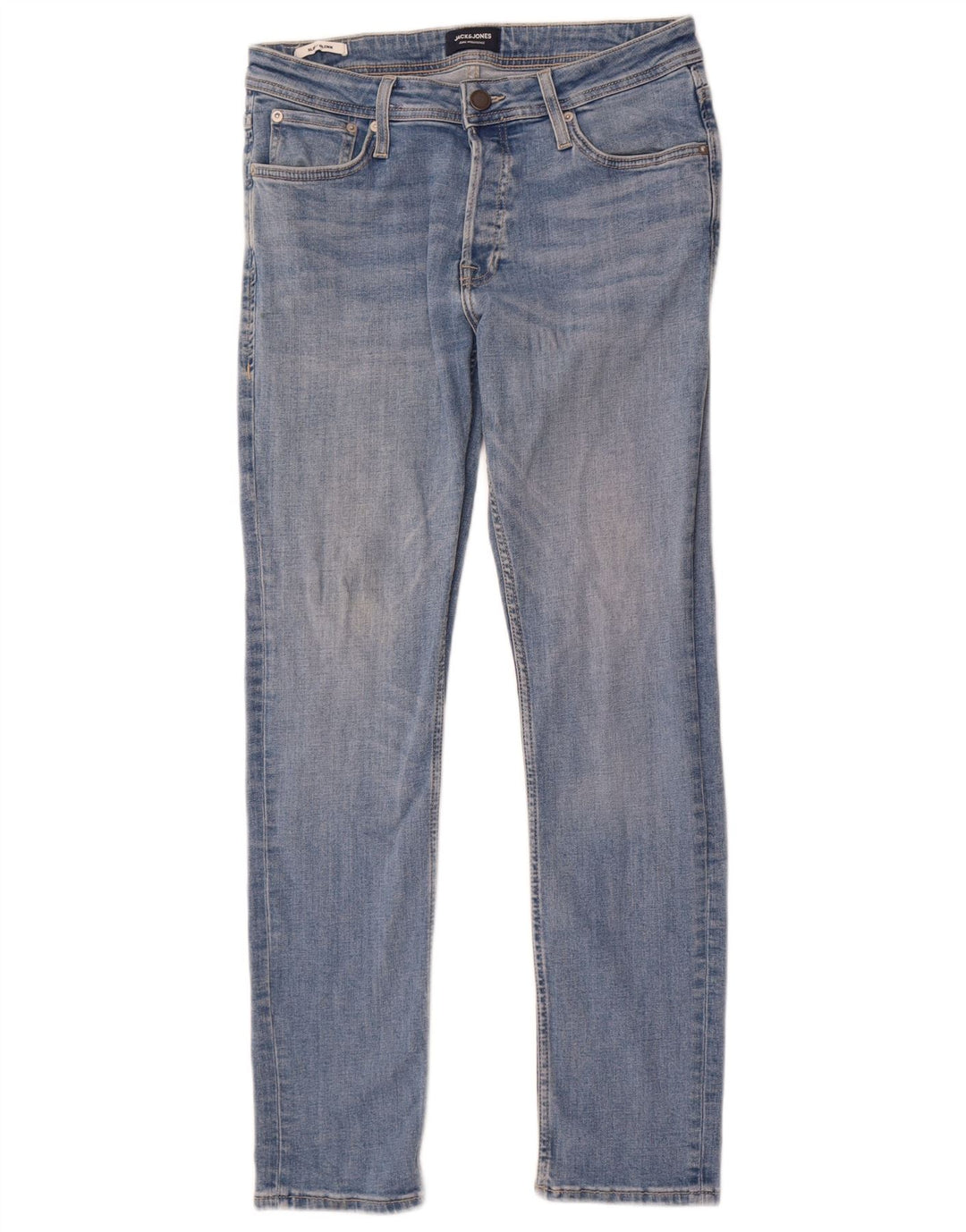 Jack & Jones Mens GLENN Slim Jeans W31 L30 Blue Cotton