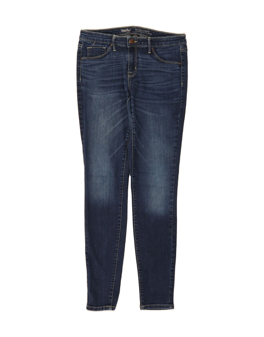 MOSSIMO Womens Mid Rise Jegging Jeans US 10 Large W30 L30 Blue Cotton Vintage Mossimo and Second-Hand Mossimo from Messina Hembry 
