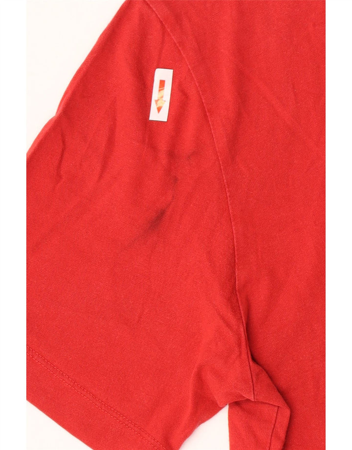 Nike Mens Graphic T-Shirt Top Small Red Cotton