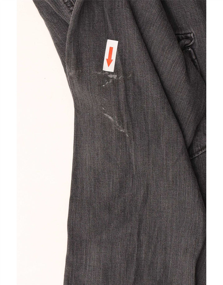 Jack & Jones Mens Denim Shirt Medium Grey Cotton