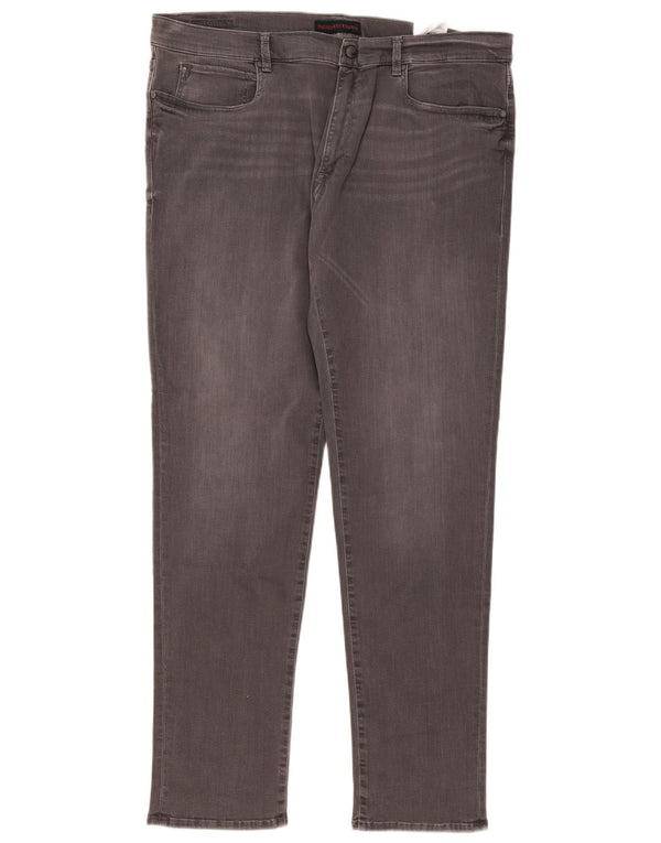 Trussardi Mens Skinny Jeans W46 L35 Grey Cotton
