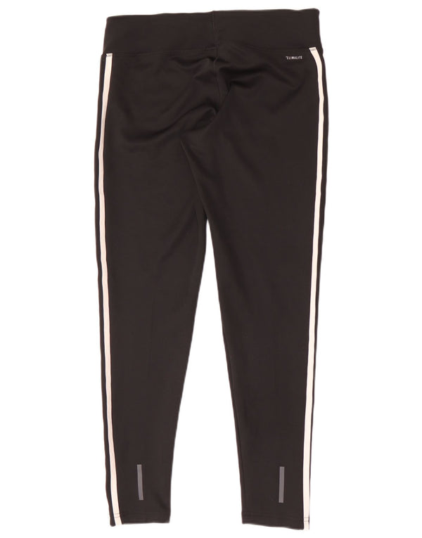 Adidas Womens Climalite Leggings UK 12/14 Medium  Black Polyester