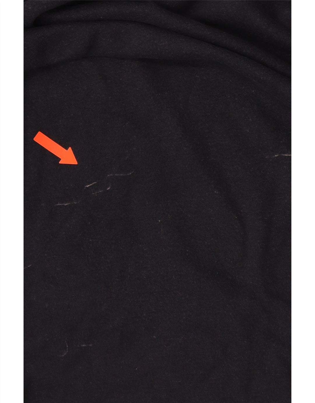 SUPERDRY Mens Graphic T-Shirt Top Medium Navy Blue Cotton