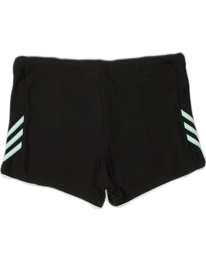 ADIDAS Mens Sport Shorts Large Black Polyamide | Vintage Adidas | Thrift | Second-Hand Adidas | Used Clothing | Messina Hembry 