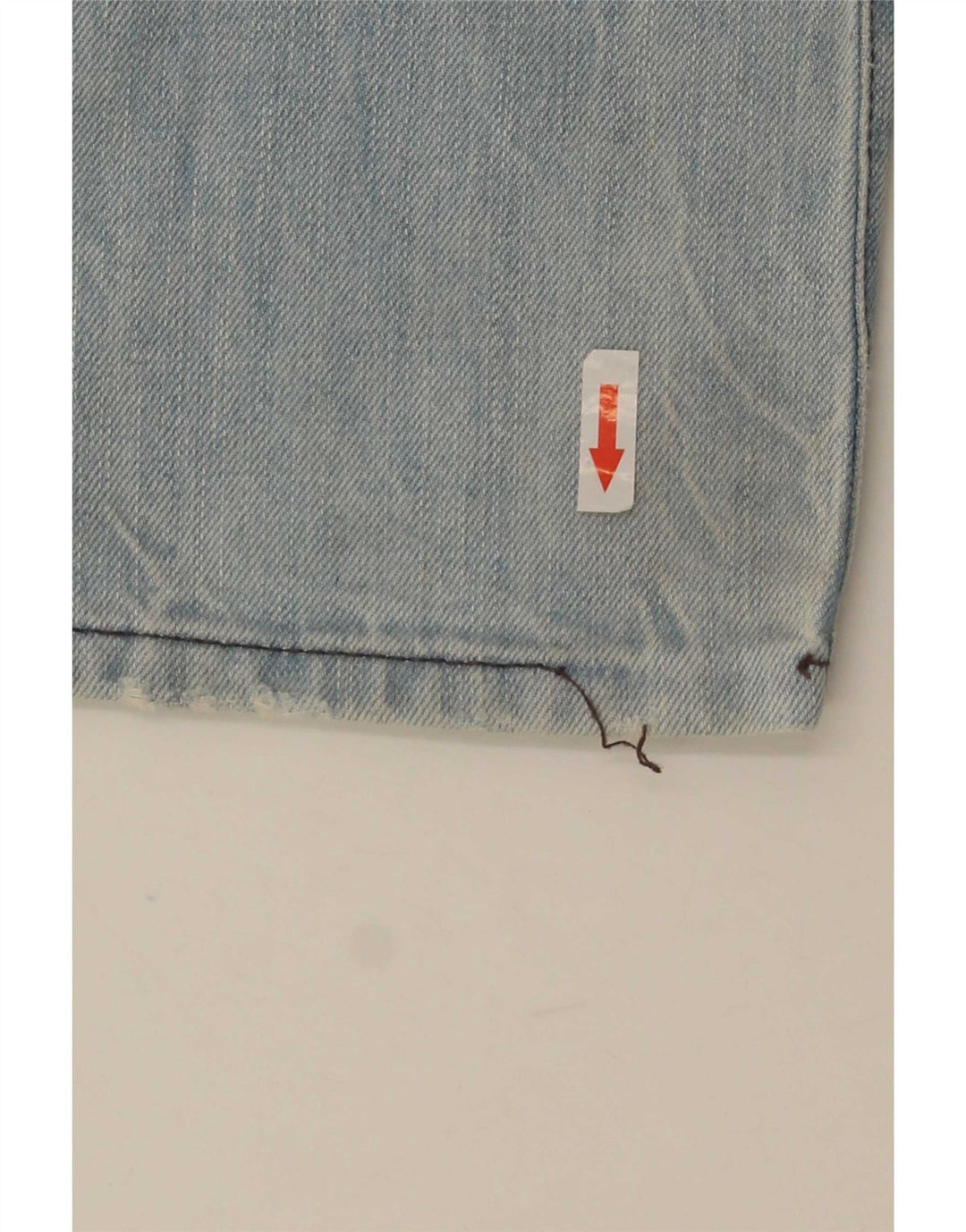 Replay Mens Straight Jeans W36 L34 Blue Cotton