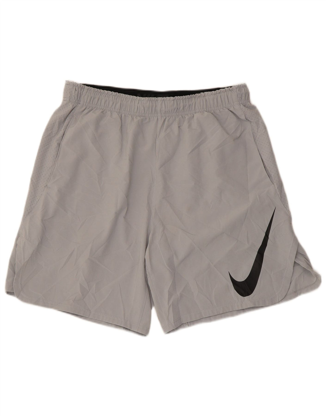 NIKE Mens Dri Fit Graphic Sport Shorts XL  Grey Polyester