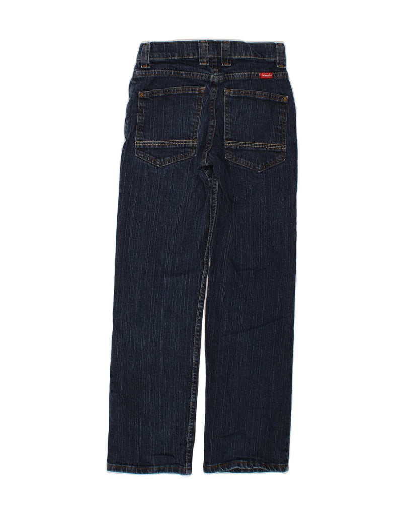 WRANGLER Boys Straight Jeans 11-12 Years W24 L27 Blue Cotton Vintage Wrangler and Second-Hand Wrangler from Messina Hembry 