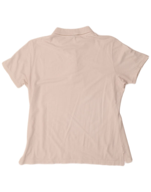 CHAMPION Womens Polo Shirt UK 20 2XL White