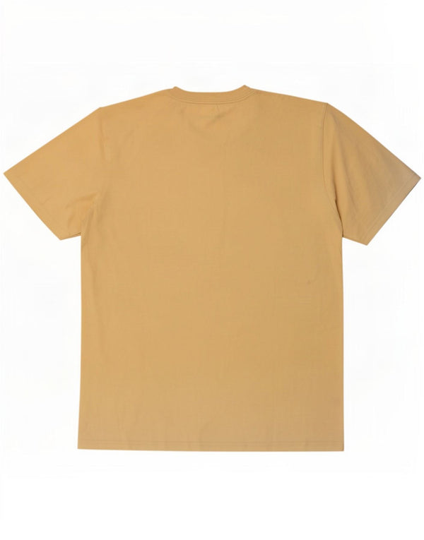 Carhartt Mens T-Shirt Top Medium Yellow Cotton