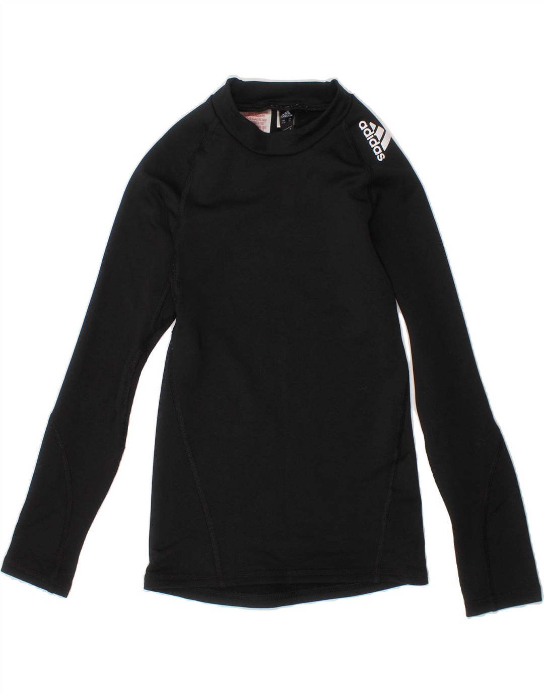 ADIDAS Boys Graphic Top Long Sleeve 7-8 Years Black Polyester Vintage Adidas and Second-Hand Adidas from Messina Hembry 