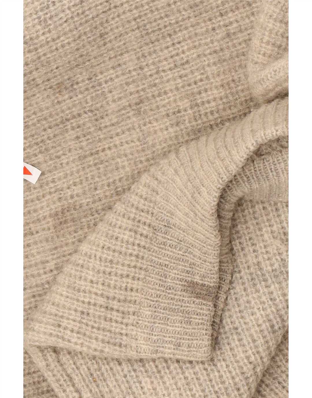 O'Neill Mens Polo Neck Jumper Sweater Large Grey Striped