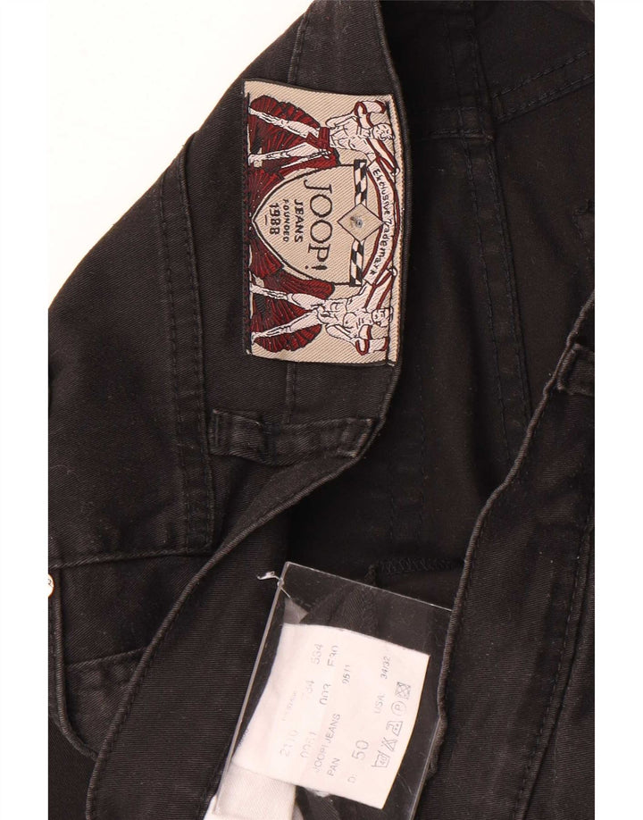 Joop Mens Slim Casual Trousers W34 L32 Black