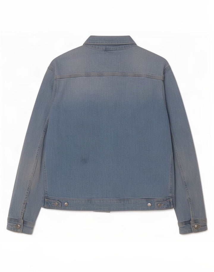 Replay Mens Denim Jacket UK 40 Large Blue Cotton