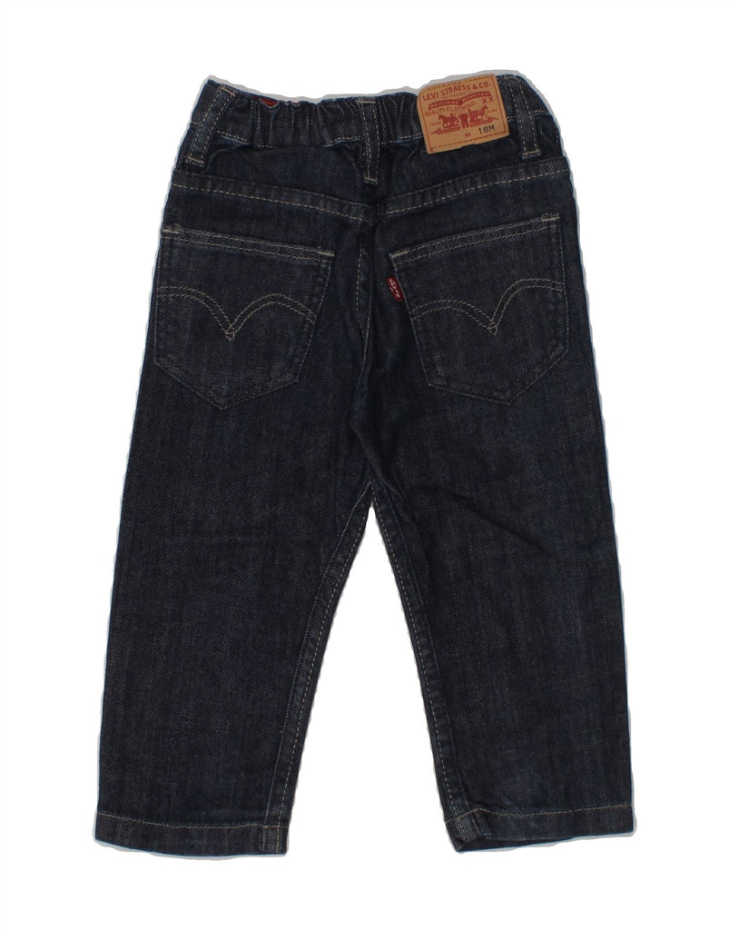 LEVI'S Baby Boys Straight Jeans 12-18 Months W20 L11  Navy Blue Cotton | Vintage Levi's | Thrift | Second-Hand Levi's | Used Clothing | Messina Hembry 