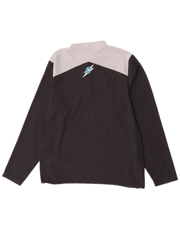 Under Armour Mens Cold Gear Top Long Sleeve Medium Black Colourblock