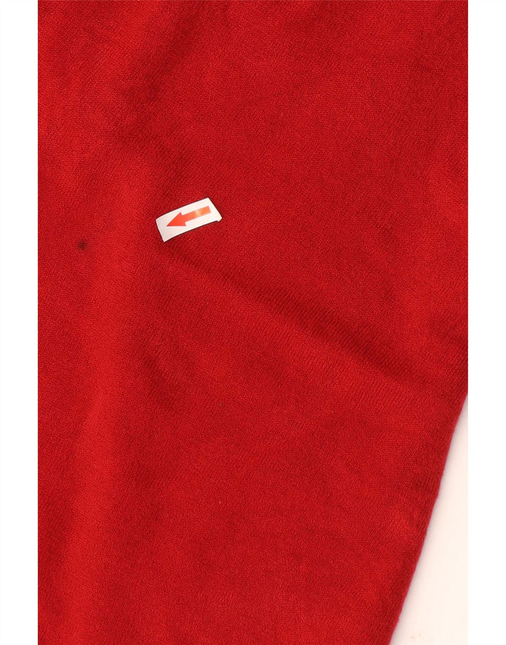 Marks & Spencer Mens V-Neck Jumper Sweater 2XL Red Acrylic